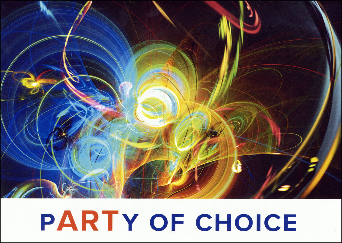 The Mind's Eye on Party of Choice Invitation